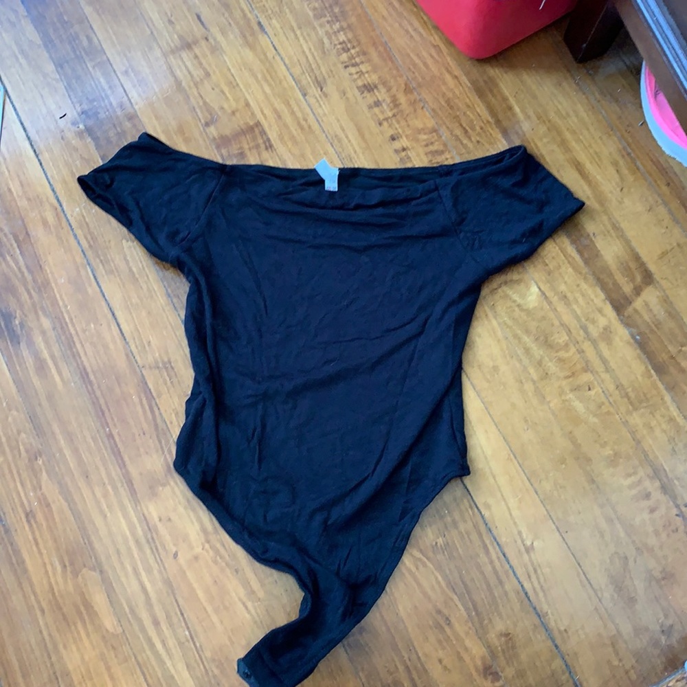 Free people intimately off the shoulder bodysuit. NWOT. Retail‎ 59